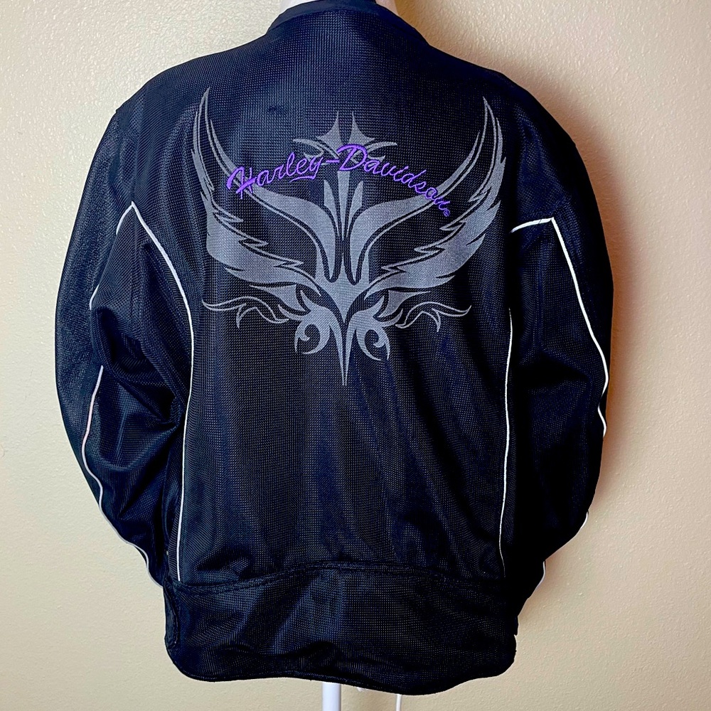 Harley-Davidson Mesh Embroidered Reflective Jacket 1W